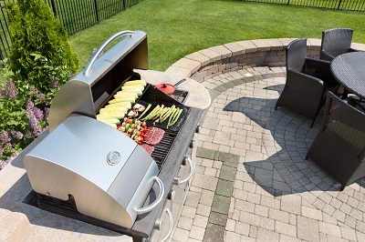 stone outdoor kitchen portland or