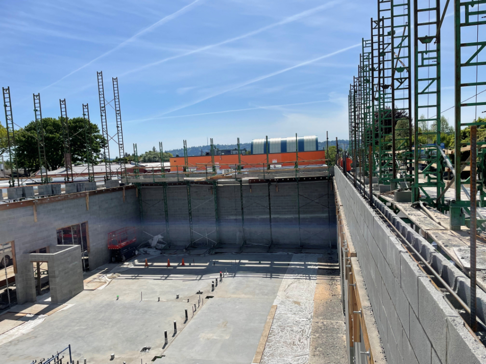 Multi-Use CMU Block Building Shell in Portland, OR | Sprenger Masonry, LLC