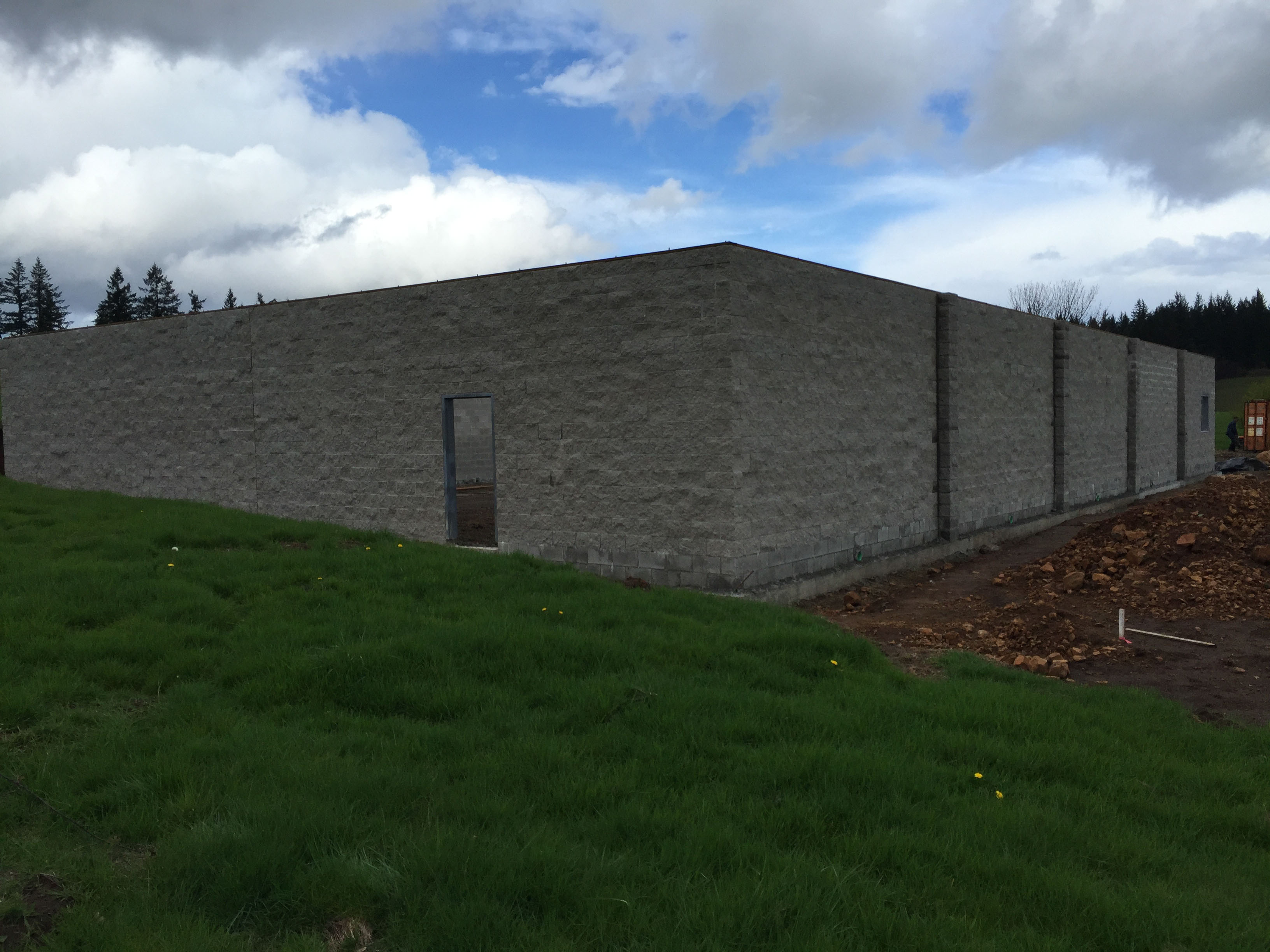 masonry block house