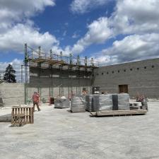 CMU-Block-Masonry-Wall-addition-to-the-Salem-Oregon-AutoZone-Store 1