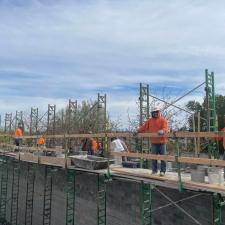 CMU-Block-Masonry-Wall-addition-to-the-Salem-Oregon-AutoZone-Store 2